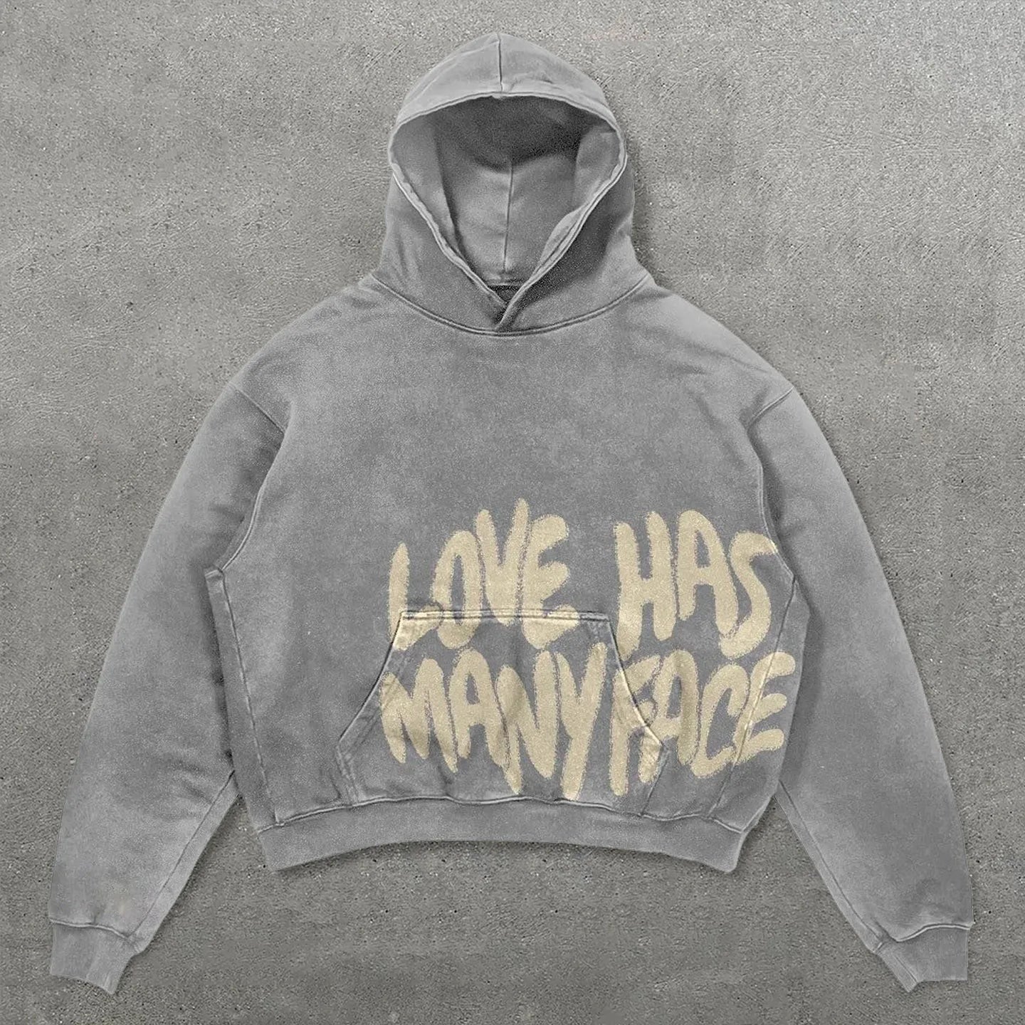 Harajuku Oversized Letter Print Hoodie – High-Quality Vintage Streetwear Sweatshirt, Y2K Goth Jacket for Women